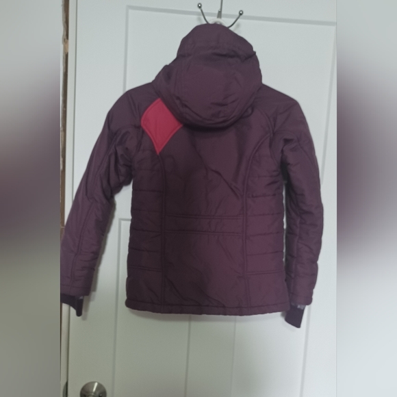 Great condition, purple and pink girl size 10 winter Jacket - Picture 2 of 12
